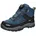 KIDS Kiruna Mid Fitgo Trekking Shoes WP Blue Ink-Yellow 31