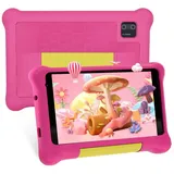 Happybe 7-Zoll Android13 5GB+32GB icherheitskoffer für Spiel und Lernen Kinder Tablet (7", 32 GB) rosa