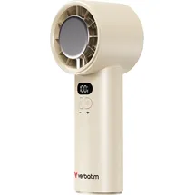 Verbatim Cool n Go IceTouch 15,58 cm Handventilator Silber/Weiß