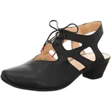 THINK! Damen Chromfrei Gegerbte Nachhaltige Slingback Pumps AIDA 0000 SCHWARZ | Gr.: 41