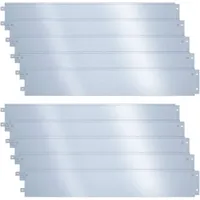 Rasenkante Aus Verzinkt Metall, Beeteinfassung 10m X 18cm - Vounot