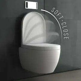 Alpenberger WC Sitz mit Absenkautomatik Weiß