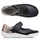 VITAFORM Mary- Jane Leder/ Stretch Klettverschluss Extraweit