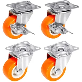 PRIOstahl Möbelrollen 38 mm Orange