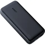 Aukey Basix Plus 20000 mAh, 22.50 W, 22.50 Wh), Powerbank Schwarz