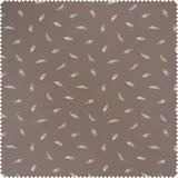 VBS Marktplatz Jersey-Stoff Federn Taupe 145 cm Breite Dekostoff Meterware Nähen Sommerstoff Nähprojekte Bekleidungsstoff DIY