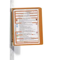 Durable 591409 Sichttafel Orange (B x H x T)