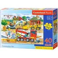 Castorland Construction Site 40 Maxi pcs Puzzlespiel 40 Stück(e) Cartoons