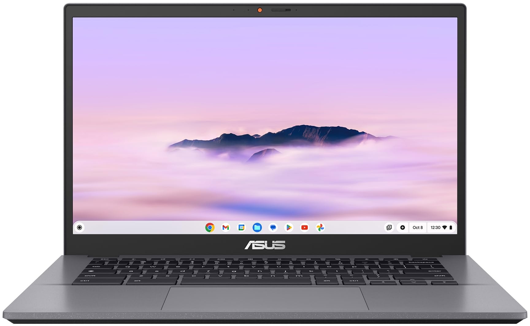 ASUS Chromebook Plus CX34 Laptop | 14" FHD entspiegeltes IPS Display | Intel Core i3-1215U | 8 GB RAM | 128GB UFS | Intel UHD | ChromeOS | QWERTZ Tastatur | Grey |