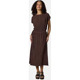 Ragwear Plisseekleid Sommerkleid Braun 38