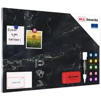 ALLboards Magnettafel 60 x 40 cm Schwarz