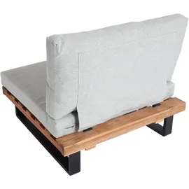 Mendler HWC-H54 Lounge-Sessel 59 x 59 x 108 cm hellbraun