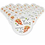 van Well Pizzateller Margherita Pizzateller ø 30,5 cm 30er Set, (30 St) bunt