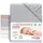 babybay Jersey Spannbetttuch Deluxe Doppelpack passend für Modell Original, grau