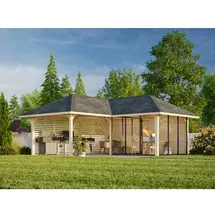 Palmako Bianca 5,88 x 3,19 m Natur