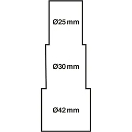 KS Tools Werkstattpresse Metall 1540 g mehrfarbig