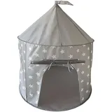 Knorrtoys Spielzelt Grey White Stars,
