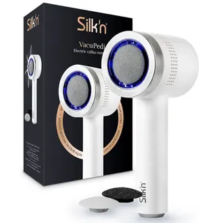 Silk'n - VacuPedi Silber elektr. Hornhautentferner Fußpflegeset (68.99 € / )