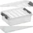 Q-Line Aufbewahrungsbox 20 x 15 x 6 cm 6-tlg. transparent