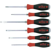 Wiha Schraubendreher-Set 530 HK6 6-tlg. PH1 rot/schwarz