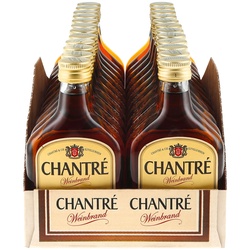 Chantre Weinbrand 36,0 % Vol. 100 ml, 24er Pack