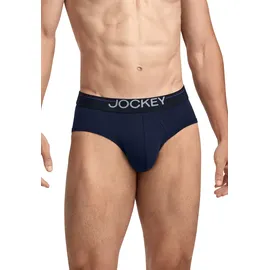 Jockey Cotton Stretch Slip 3 St. Blau XL