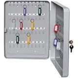 Alco Schlüsselkasten 80 Schlüssel 28 x 37 x 6 cm Lichtgrau
