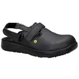 ELTEN Clog MICHEL black ESD SB, Herren, Textil, Stahlkappe, leicht, klassisch, Schwarz, Größe: 44