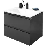 Space Waschtischunterschrank 147D06019 (60 x 46 x 50 cm, Anthrazit)