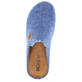 ROHDE Hausschuh Blau 42