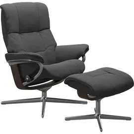 Stressless Mayfair mit Cross Base Rohleder 83 x 102 x 74 cm dark grey q2 faron