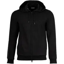 Emporio Armani Basic Terry Sweatjacke Herren Schwarz L