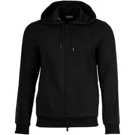 Emporio Armani Basic Terry Sweatjacke Herren Schwarz L