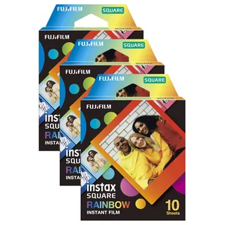 INSTAX Square Film Rainbow (Packung mit 3)