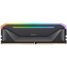 Apacer NOX RGB UDIMM 16GB DDR5-5600 CL40-40-40-80 X8 - AH5U16G56C522NBAA-1 black