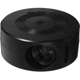 Mikikit Mini Projektor Für Smartphone Tragbarer Beamer Mit Lautsprecher 1080P Full Hd Heimkino Micro Projektor Für Camping Kinder Filmabend