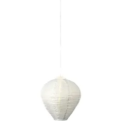 Party-Beleuchtung LAMPION - weiß - DH 30x28 cm
