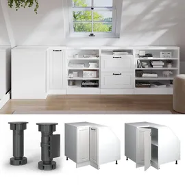 Vicco Rion Kommode 75,6 x 81,6 cm Weiß
