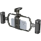 SmallRig Universal Smartphone Handheld Video Rig kit (Cage), Video Zubehör, Schwarz