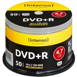 Intenso DVD+R 4,7GB 120min 16x 50er Spindel