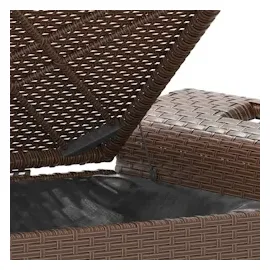 vidaXL Gartenbank 116 x 46 x 57 cm Braun