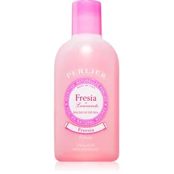 Perlier Freesia schaumiges Duschgel mit feuchtigkeitsspendender Wirkung 500 ml