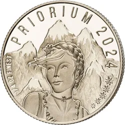 Die letzte Priorium Goldmünze 2024 "Marie" – das edelste Gold der Welt!