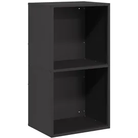 vidaXL Brennholzregal Stahl 40 x 30 x 75 cm Schwarz