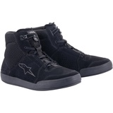 Alpinestars Chrome Air Motorradschuhe - Schwarz/Schwarz / 10