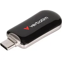 Verbatim Plectra Black 128GB USB-C Flash Drive 30225