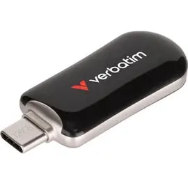 Verbatim Plectra Black 128GB USB-C Flash Drive 30225