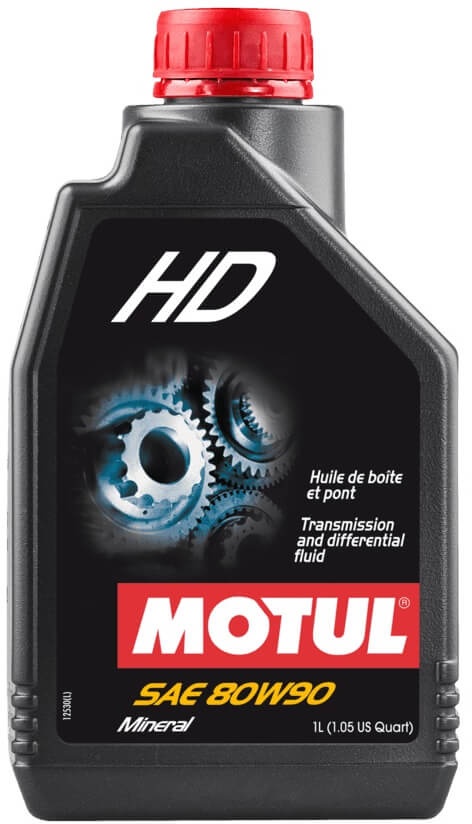 MOTUL Getriebeöl HD, 80W90, 1L, Größe 0-5l