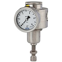 Riegler Edelstahl-Druckregler, 1.4404, nicht rückst., G 1/4, 1,0 -