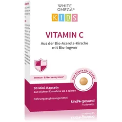 Kindgesund WHITE OMEGA® Kids Vitamin C Kapseln mit Vitamin C 90 KAP